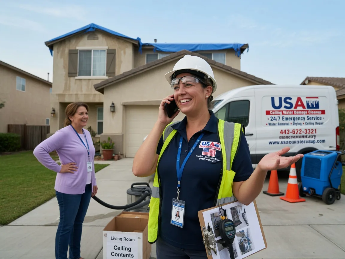 Ceiling Water Damage Restoration Amboy, IN FAQs